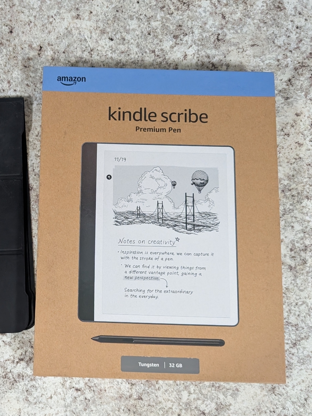 Amazon Kindle Scribe with Premium Pen and Cover
